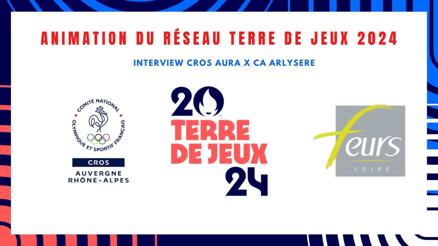 Interview avec la ville de Feurs, labellisée « Terre de Jeux 2024